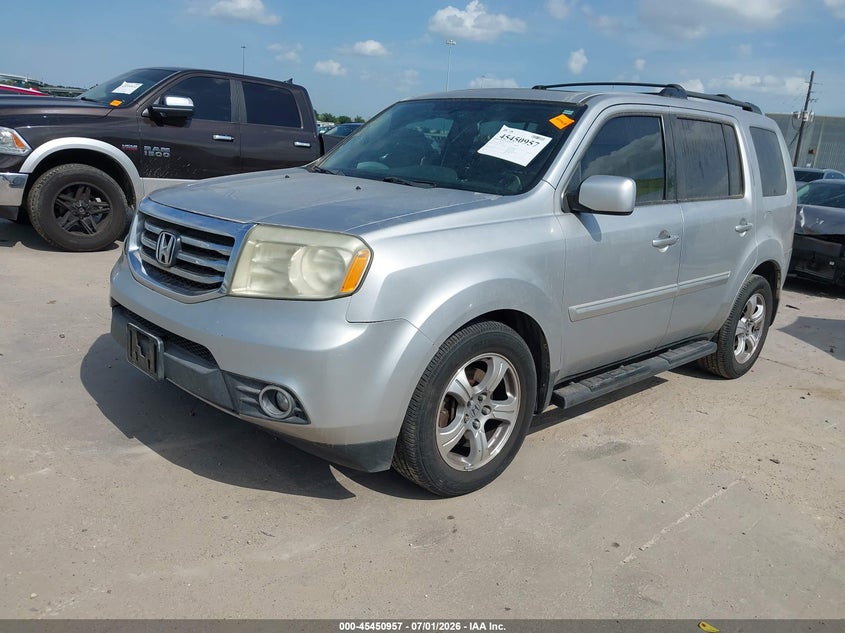Vin: 5fnyf3h51eb014338, lot: 45949070, honda pilot ex-l 20142