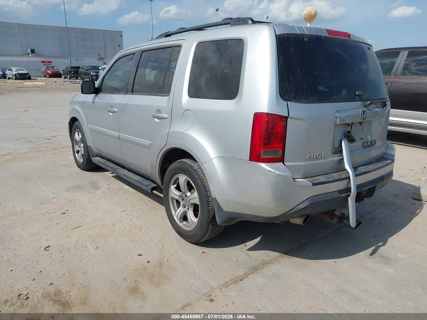 Vin: 5fnyf3h51eb014338, lot: 45949070, honda pilot ex-l 20143