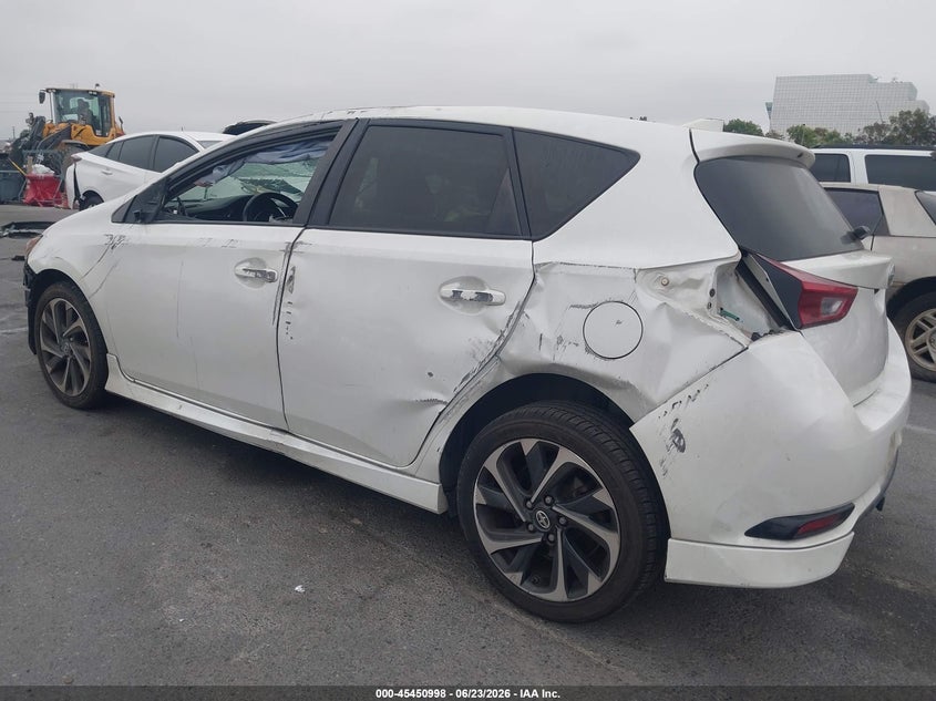 Vin: jtnkarje8gj500704, lot: 45949111, scion im 20163