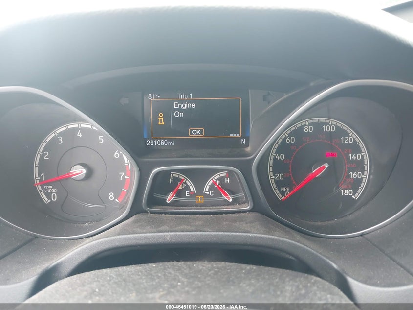 2016 FORD FOCUS ST auction photo 7