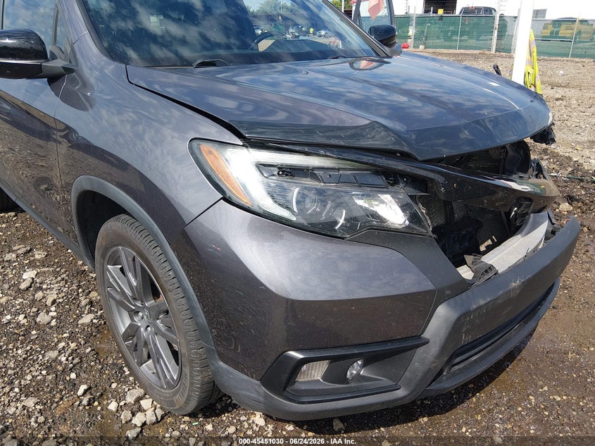 2020 Honda Passport Awd Ex-L VIN: 5FNYF8H5XLB019371 Lot: 45451030