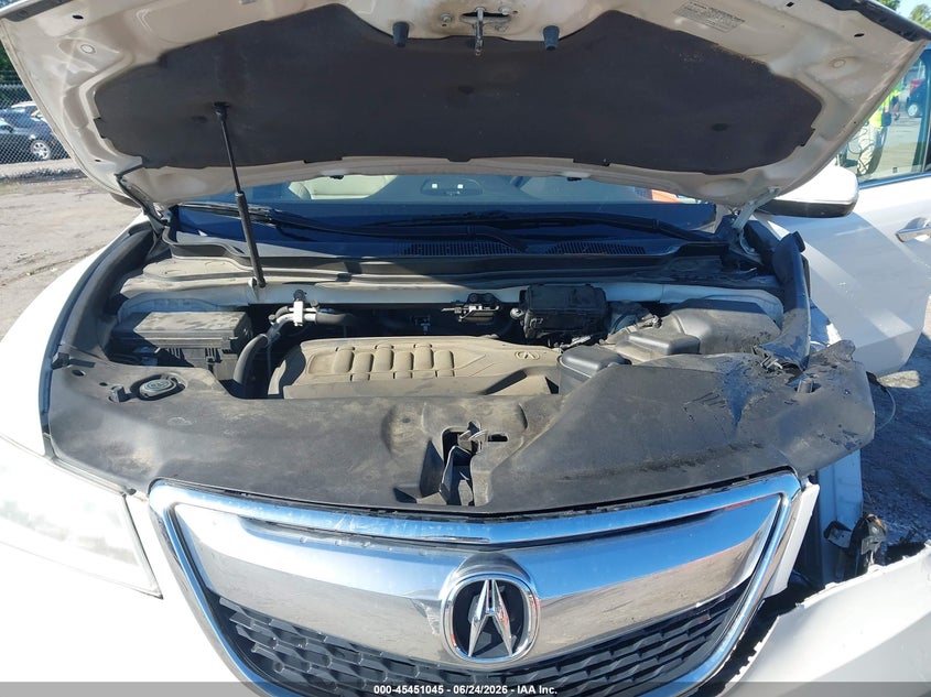 ACURA MDX 2014 VIN 5FRYD3H28EB006778