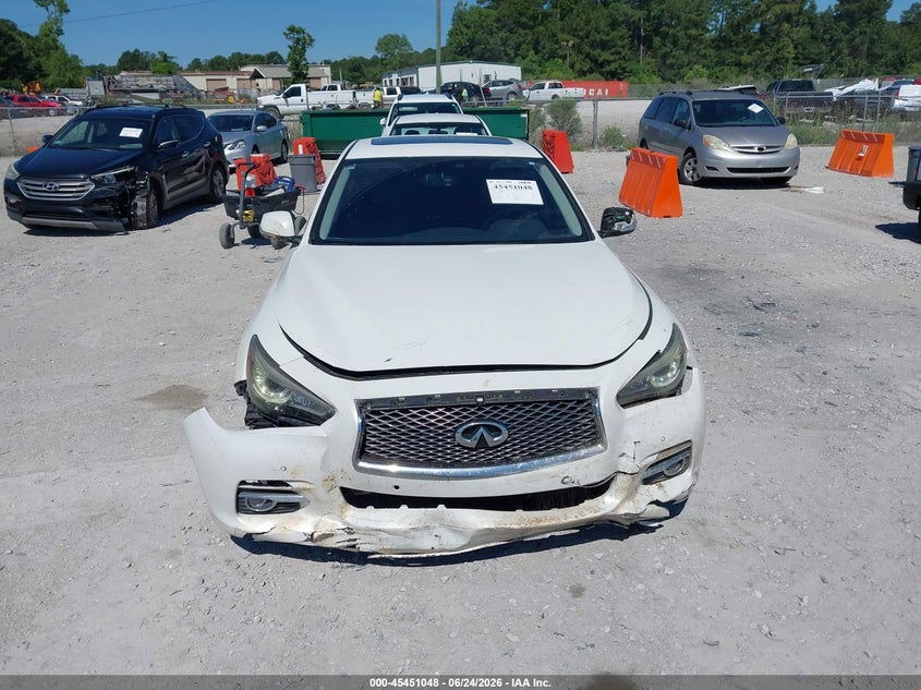 2014 Infiniti Q50 Premium VIN: JN1BV7AP3EM689338 Lot: 45451048