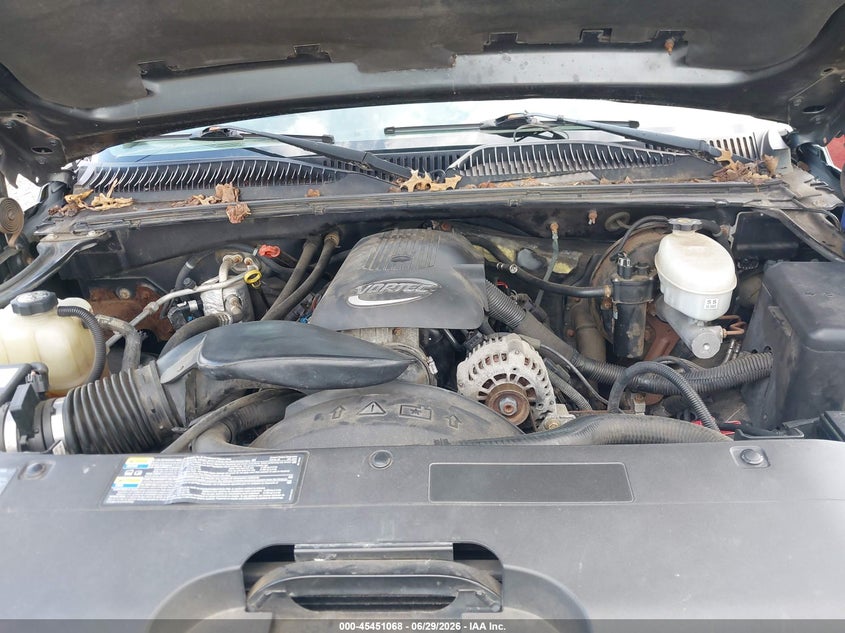2004 CHEVROLET SILVERADO TRUCK 4.8L V-8 285HP
