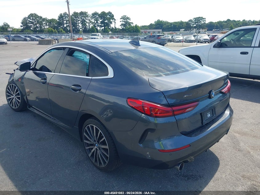 2021 BMW 228I GRAN COUPE auction photo 3