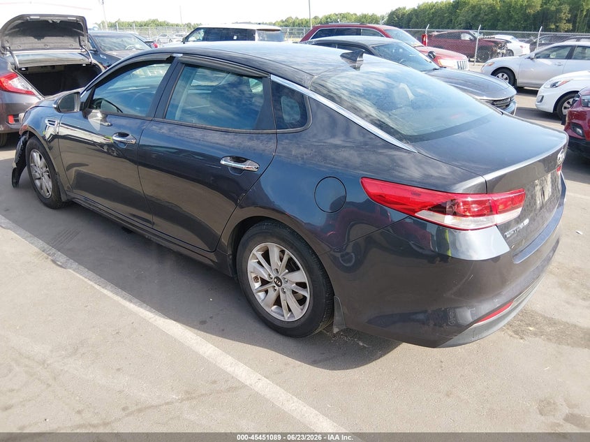 Vin: 5xxgt4l37hg129382, lot: 45949202, kia optima lx 20173