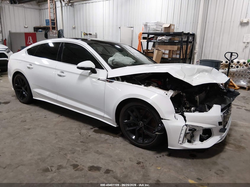 Vin: waufacf50ra089181, lot: 45949222, audi a5 sportback premium plus 45 tfsi quattro s tronic 2024 img_1