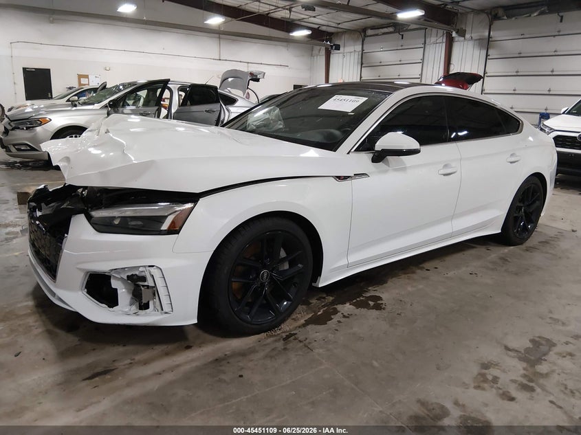 Vin: waufacf50ra089181, lot: 45949222, audi a5 sportback premium plus 45 tfsi quattro s tronic 20242