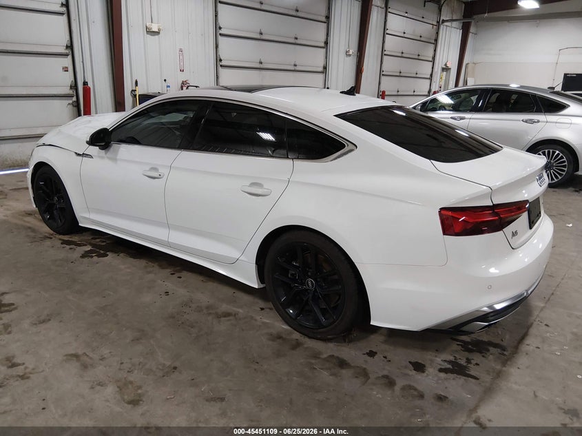 Vin: waufacf50ra089181, lot: 45949222, audi a5 sportback premium plus 45 tfsi quattro s tronic 20243