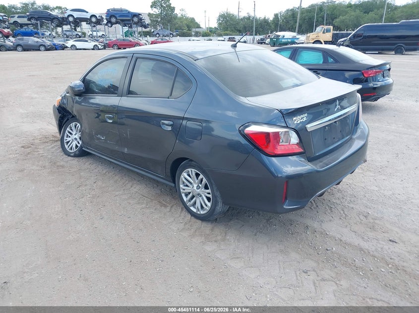 2024 MITSUBISHI MIRAGE G4 auction photo 3