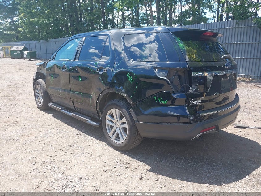 Vin: 1fm5k8d80jgb16608, lot: 45949238, ford explorer xlt 20183
