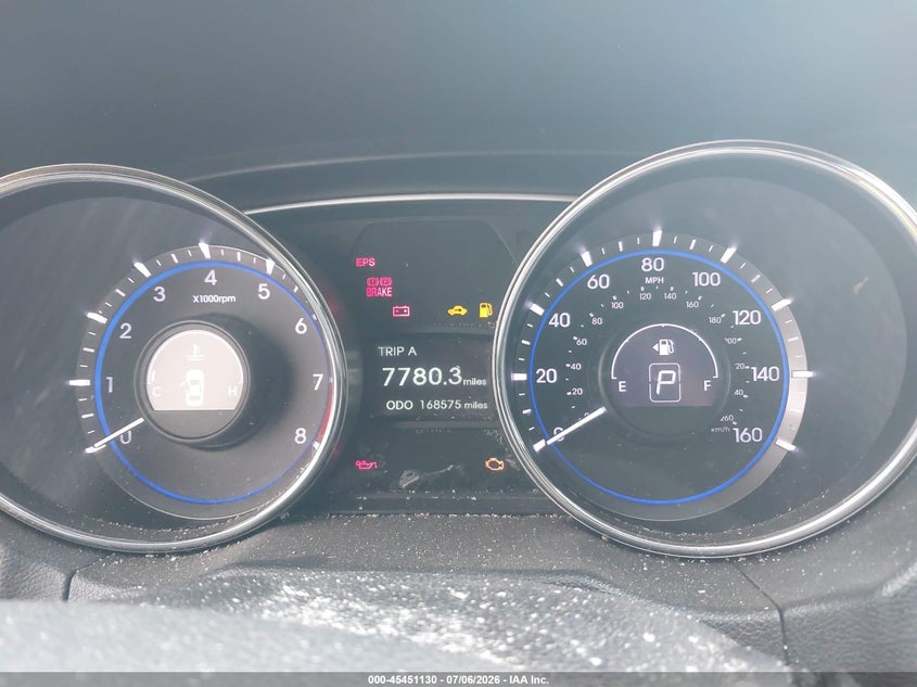 2013 HYUNDAI SONATA auction photo 7