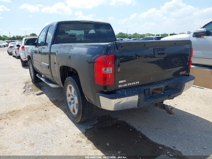 Vin: 1gtr1ve0xbz443099, lot: 45949279, gmc sierra 1500 sle 20113