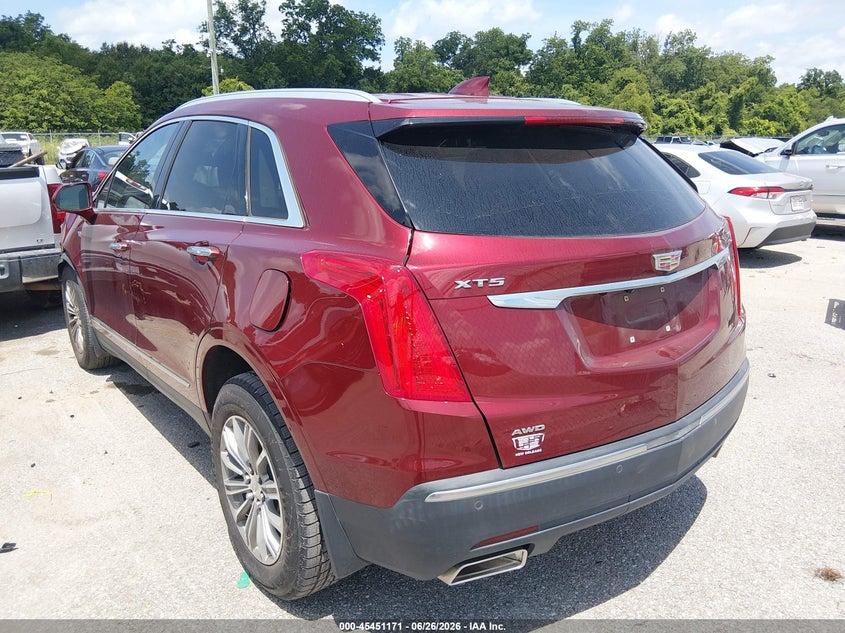Vin: 1gykndrs1hz191838, lot: 45949284, cadillac xt5 luxury 20173