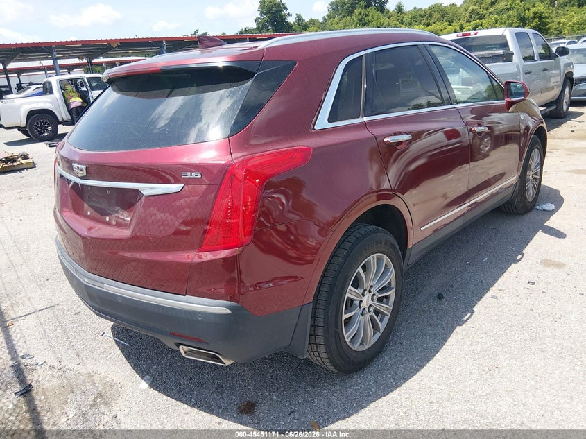 Vin: 1gykndrs1hz191838, lot: 45949284, cadillac xt5 luxury 20174