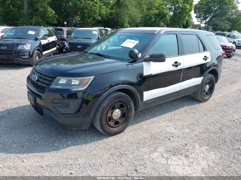 Vin: 1fm5k8ar8hgb40985, lot: 45949299, ford utility police interceptor 20172