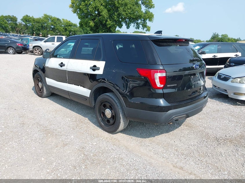 Vin: 1fm5k8ar8hgb40985, lot: 45949299, ford utility police interceptor 20173