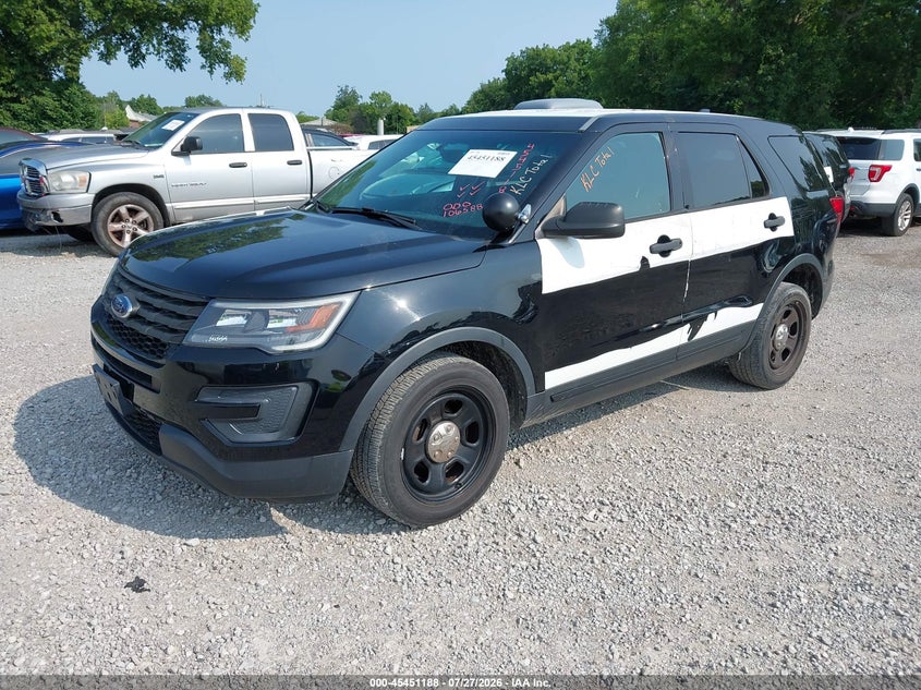 Vin: 1fm5k8ar6hgb40984, lot: 45949301, ford utility police interceptor 20172