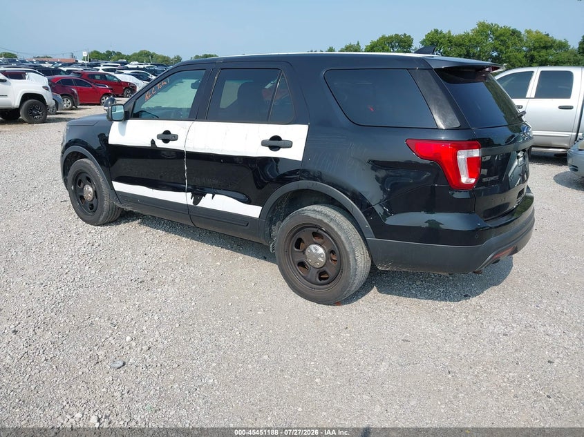 Vin: 1fm5k8ar6hgb40984, lot: 45949301, ford utility police interceptor 20173