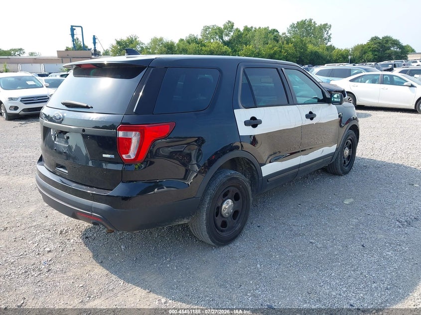 Vin: 1fm5k8ar6hgb40984, lot: 45949301, ford utility police interceptor 20174