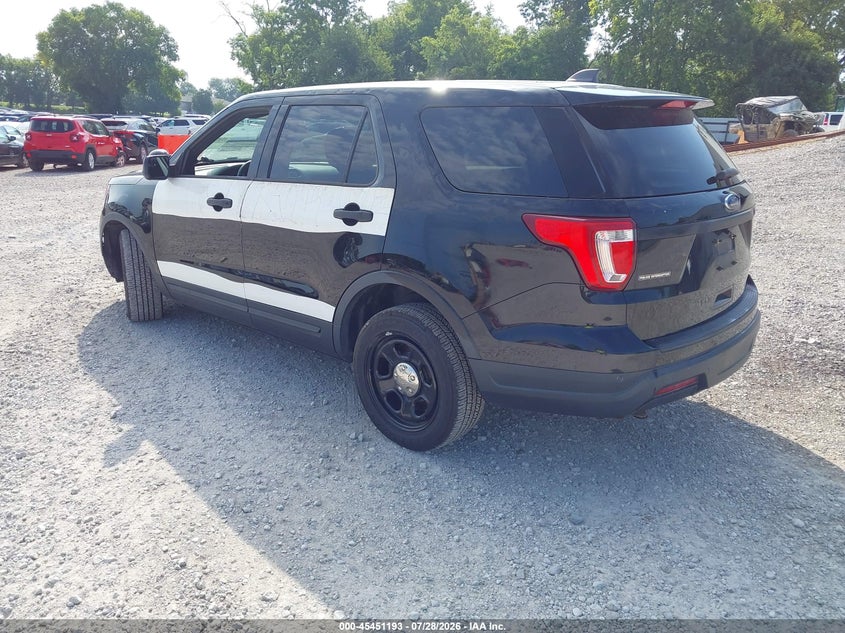 Vin: 1fm5k8arxjgb12403, lot: 45949306, ford police interceptor utility 20183