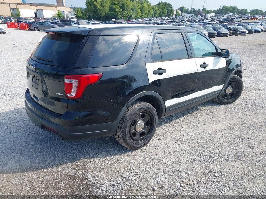 Vin: 1fm5k8arxjgb12403, lot: 45949306, ford police interceptor utility 20184