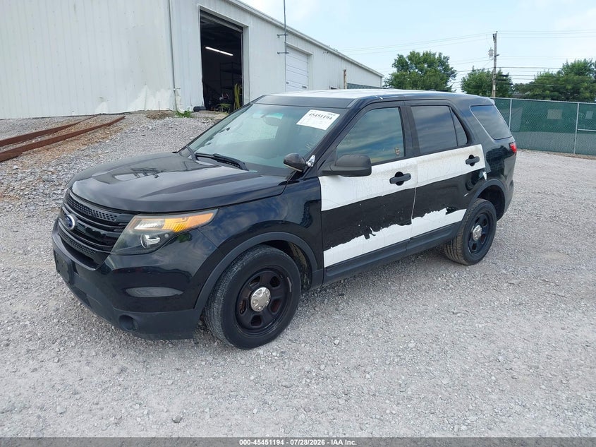 Vin: 1fm5k8ar7fgb03553, lot: 45949307, ford utility police interceptor 20152