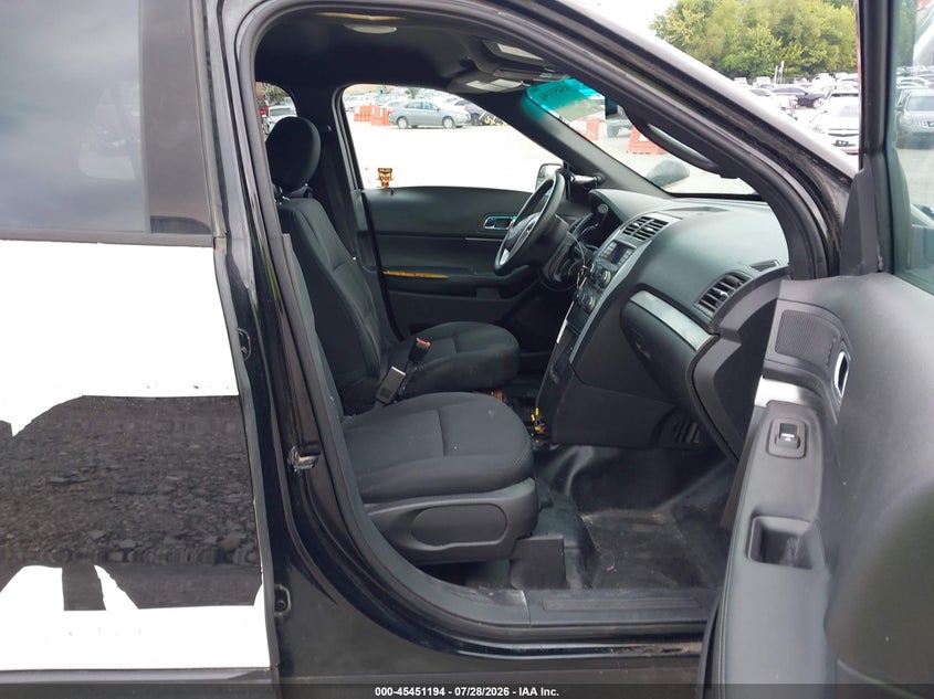 FORD UTILITY POLICE INTERCEPTOR 2015 VIN 1FM5K8AR7FGB03553