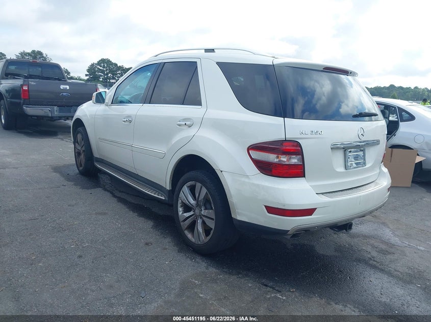 2011 MERCEDES-BENZ ML 350 auction photo 3