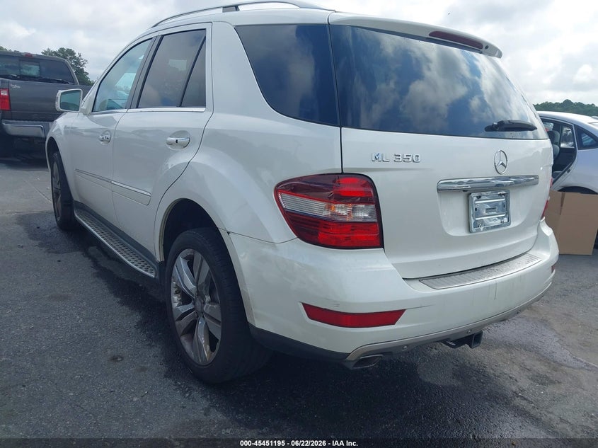 2011 MERCEDES-BENZ ML 350 auction photo 6