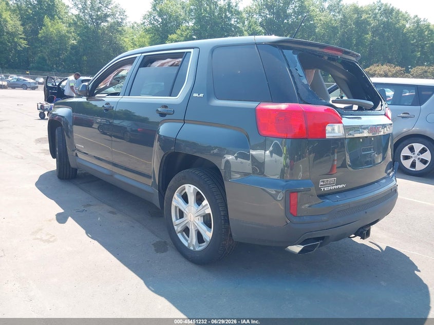 Vin: 2gkflsek0h6180028, lot: 45949345, gmc terrain sle-1 20173
