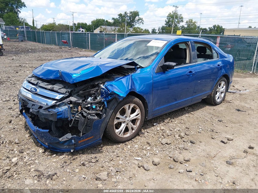 Vin: 3fahp0ha5cr223253, lot: 45949372, ford fusion se 20122
