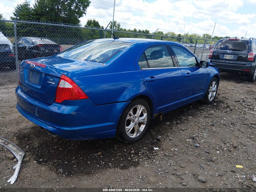 Vin: 3fahp0ha5cr223253, lot: 45949372, ford fusion se 20124