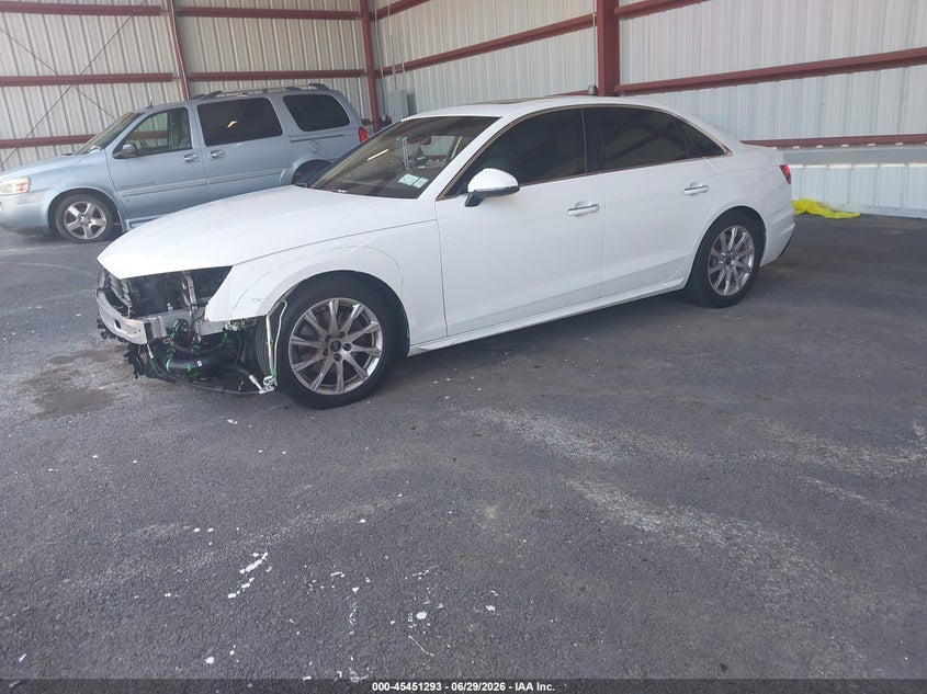 Vin: wauabaf40ma087426, lot: 45949406, audi a4 premium 40 tfsi quattro s tronic 20212