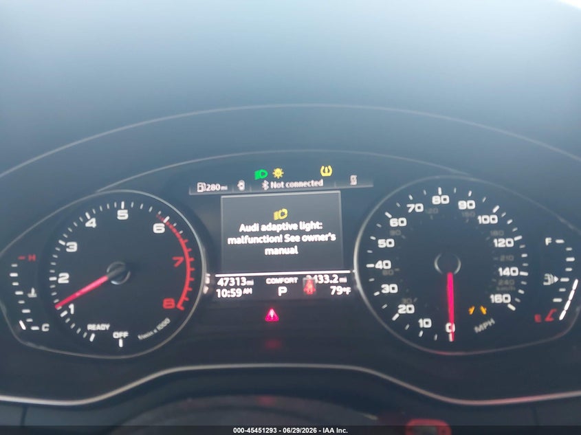 2021 AUDI A4 SEDAN 2.0L I-4 DI, DOHC, VVT, TURBO, 201HP