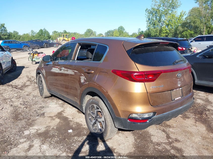 2021 KIA SPORTAGE auction photo 3