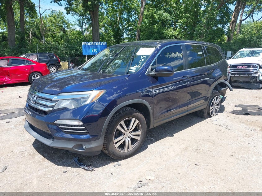 Vin: 5fnyf6h54gb083058, lot: 45949420, honda pilot ex-l 20162
