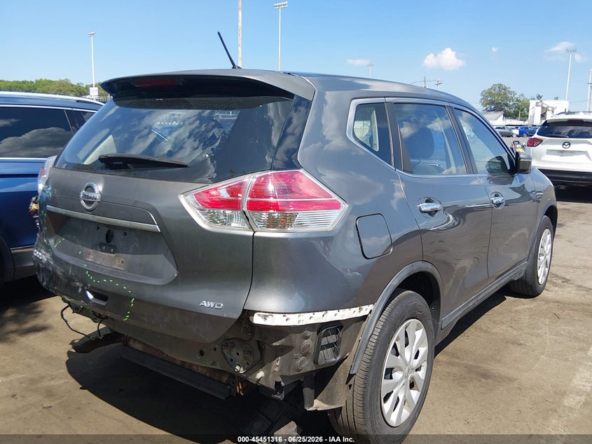 2015 NISSAN ROGUE auction photo 4