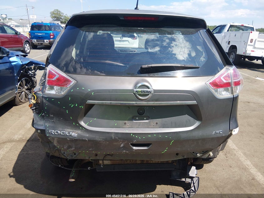 2015 NISSAN ROGUE auction photo 6