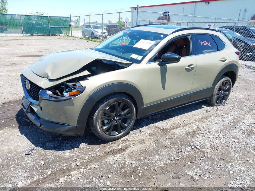 Vin: 3mvdmbxy1sm833270, lot: 45949441, mazda cx-30 2.5 carbon turbo 20252