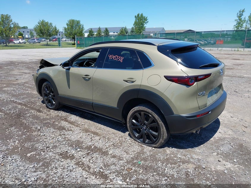 Vin: 3mvdmbxy1sm833270, lot: 45949441, mazda cx-30 2.5 carbon turbo 20253