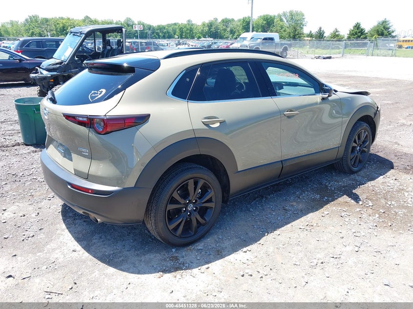 Vin: 3mvdmbxy1sm833270, lot: 45949441, mazda cx-30 2.5 carbon turbo 20254