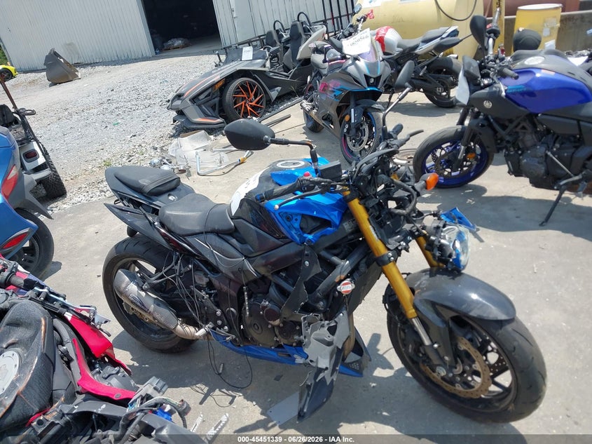 2018 Suzuki Gsx-S750 M/Z VIN: JS1C533B1J2101237 Lot: 45451339