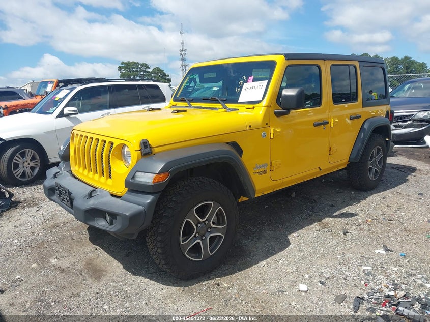 2020 JEEP WRANGLER UNLIMITED auction photo 2