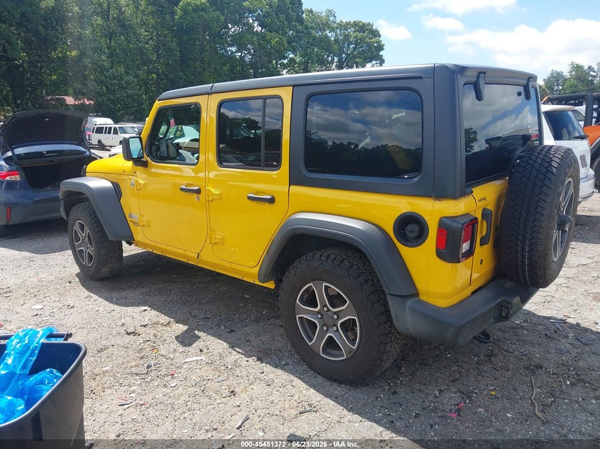 2020 JEEP WRANGLER UNLIMITED auction photo 3