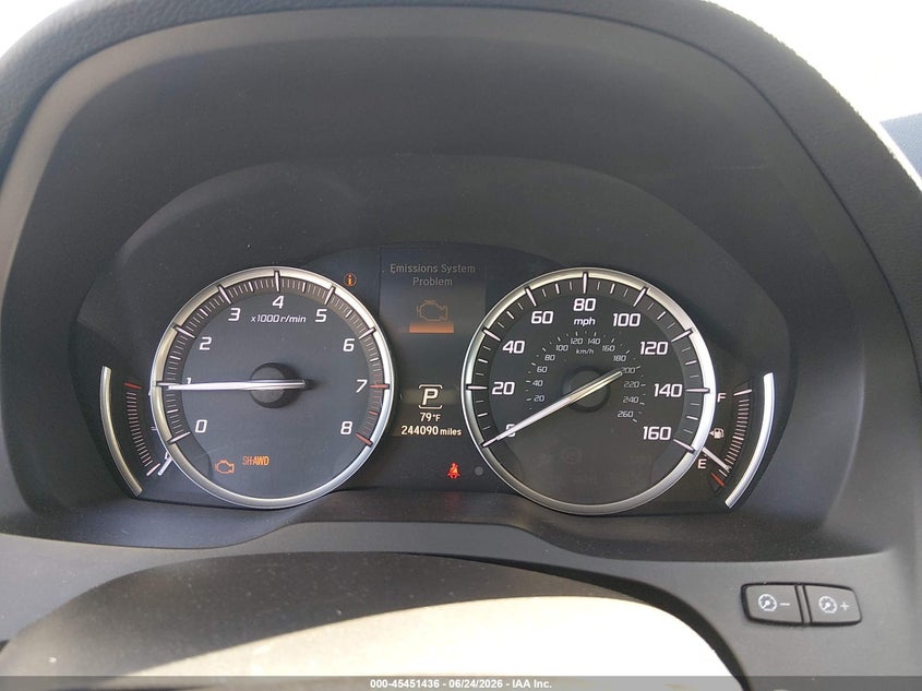 2016 ACURA MDX auction photo 7