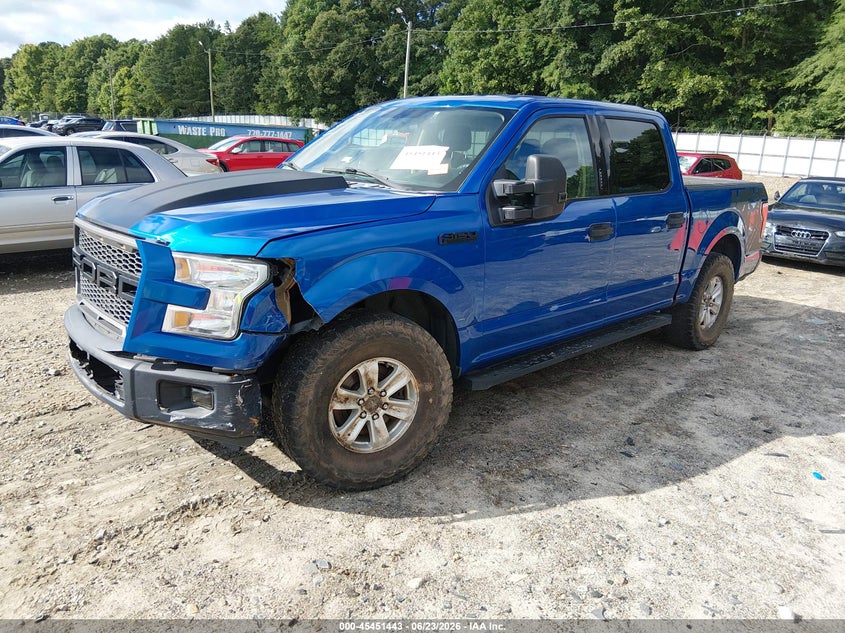2016 FORD F-150 auction photo 2