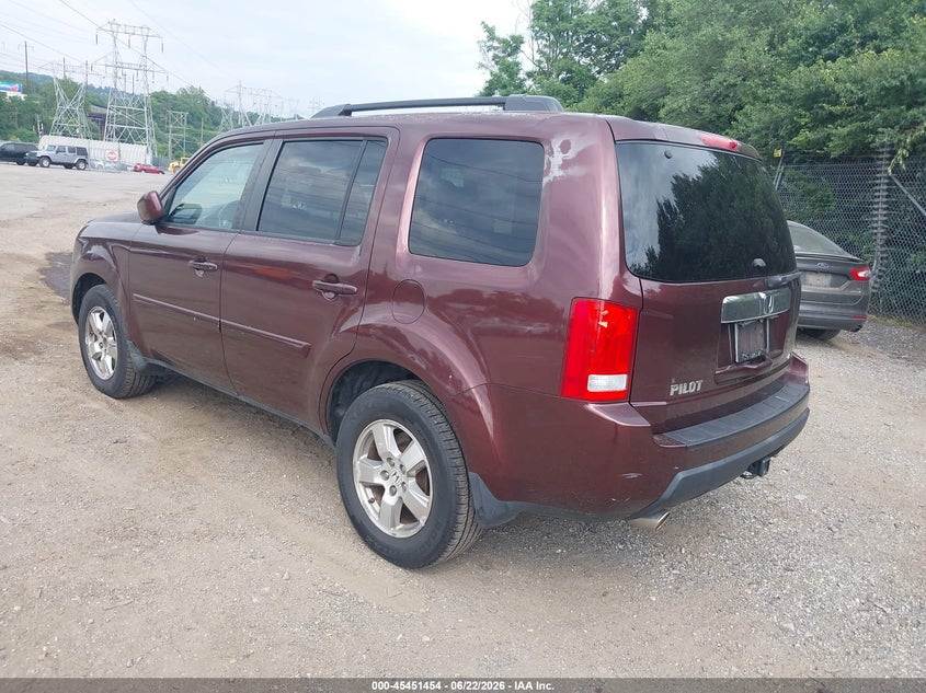 2011 HONDA PILOT auction photo 3