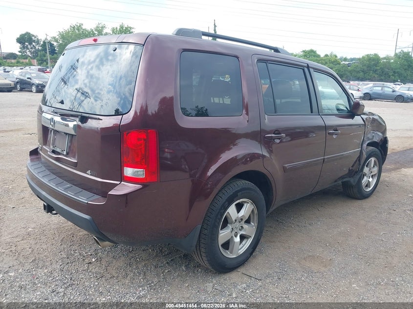 2011 HONDA PILOT auction photo 4