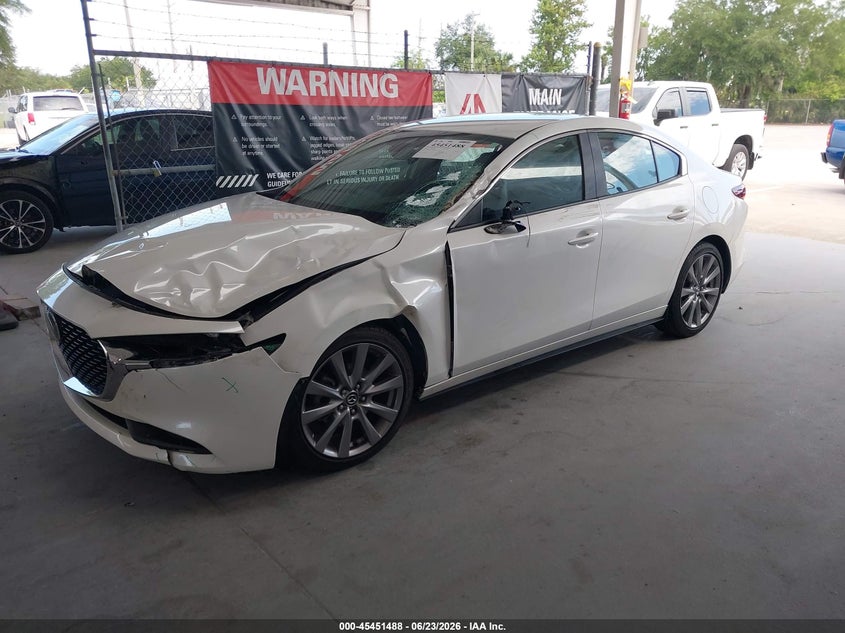 Vin: 3mzbpacl7lm115936, lot: 45949601, mazda mazda3 select package 20202
